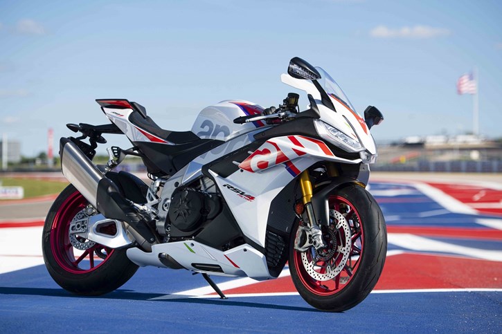 Aprilia RSV4 Factory Speed White